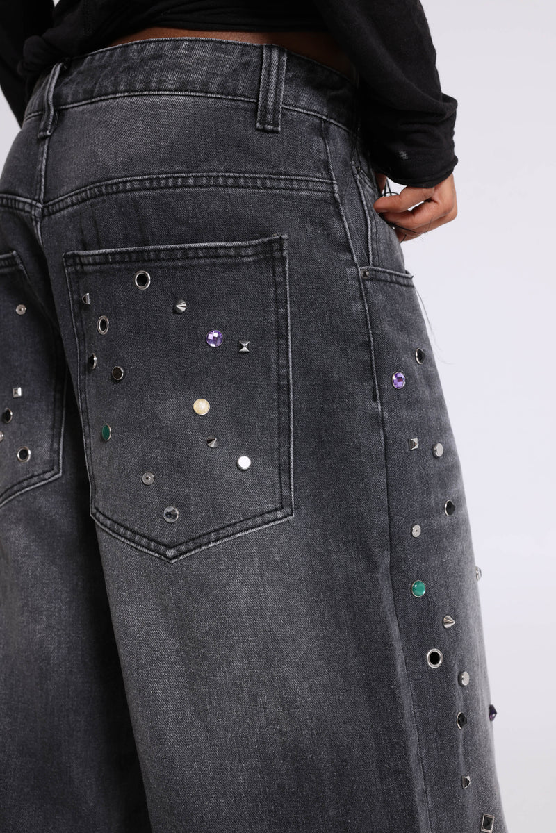 Trixa Jewel Studded Colossus Jeans