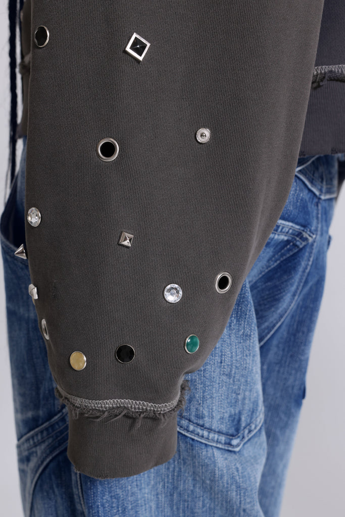 Trixa Jewel Studded Hoodie