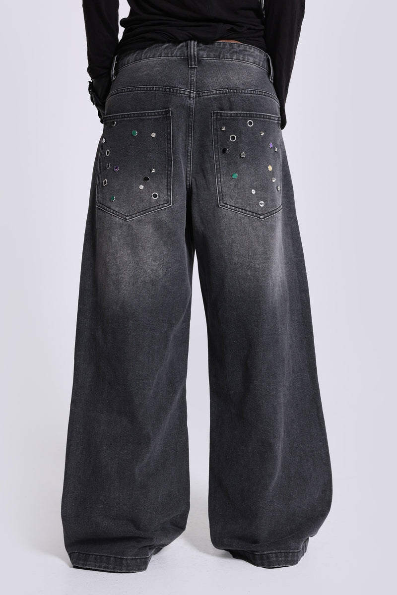 Trixa Jewel Studded Colossus Jeans