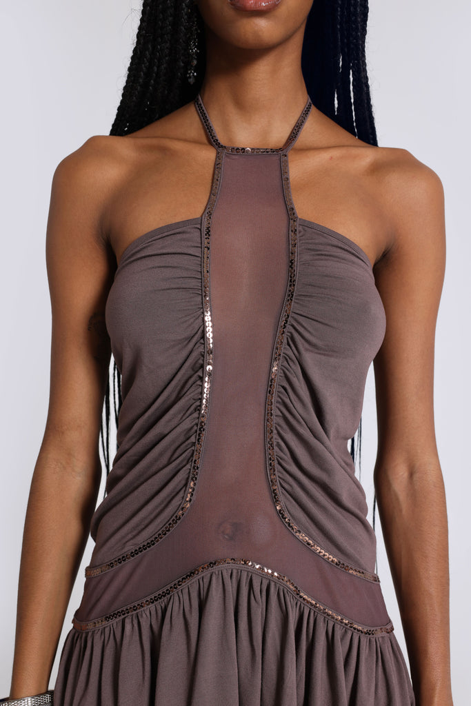 Calisse Backless Mini Dress