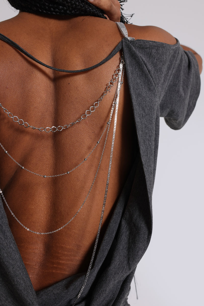 Sky Asymmetric Mini Dress