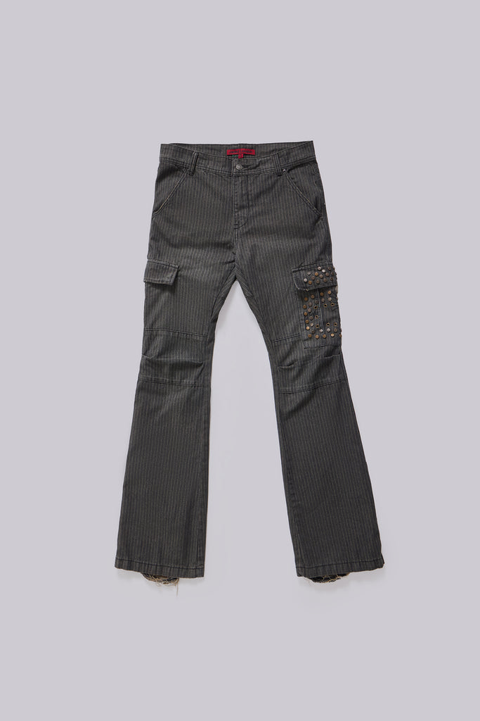 Kita Bootcut Pinstripe Cargo Pants