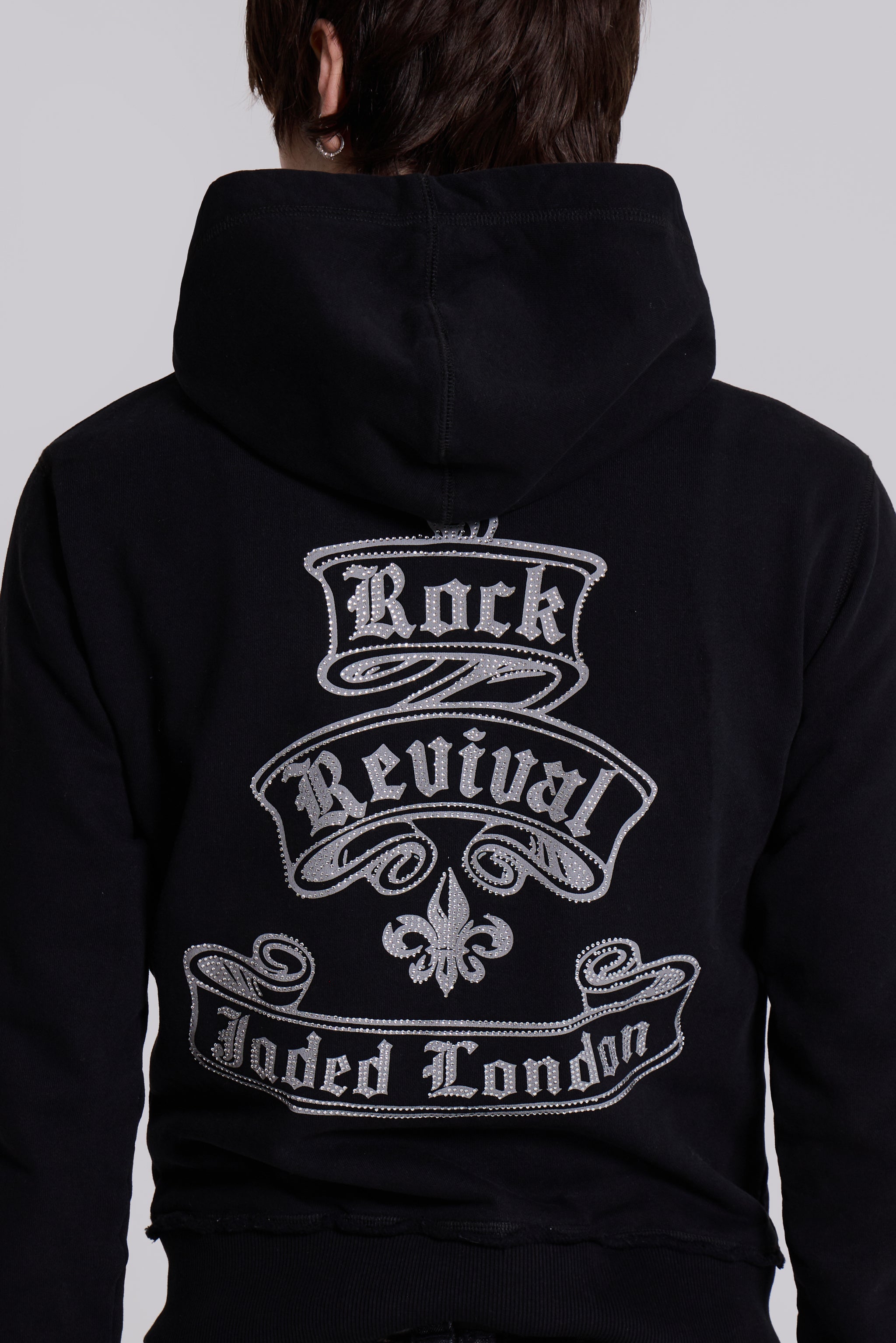 Rock Revival Diamante Mini Monster Hoodie