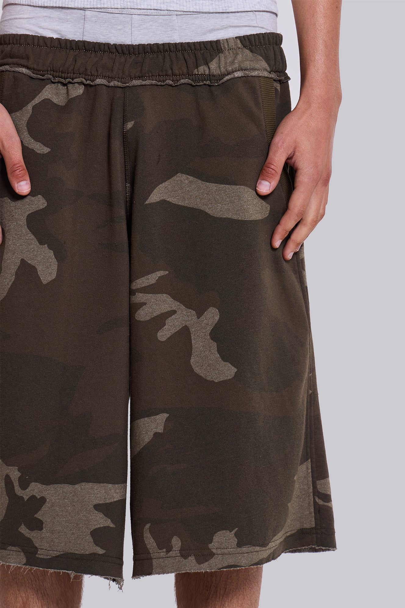 Camo Monster Jogger Shorts