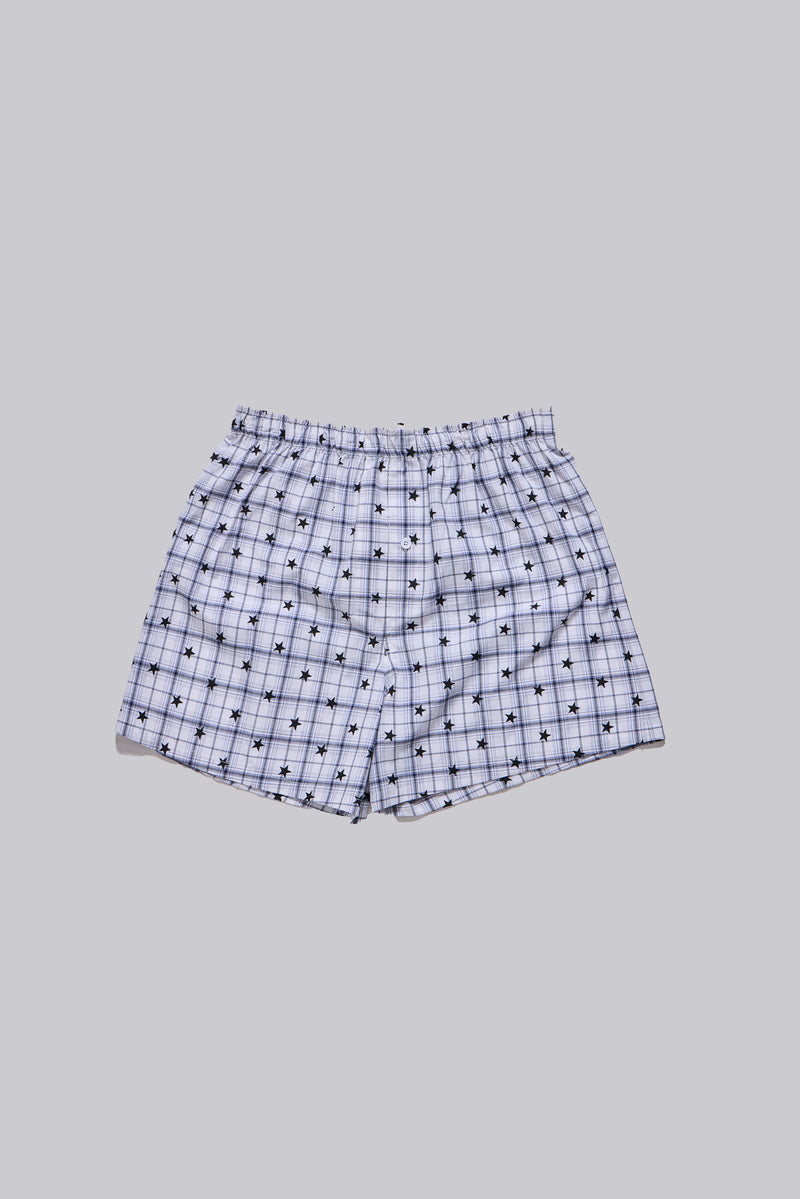 Star Check Boxers