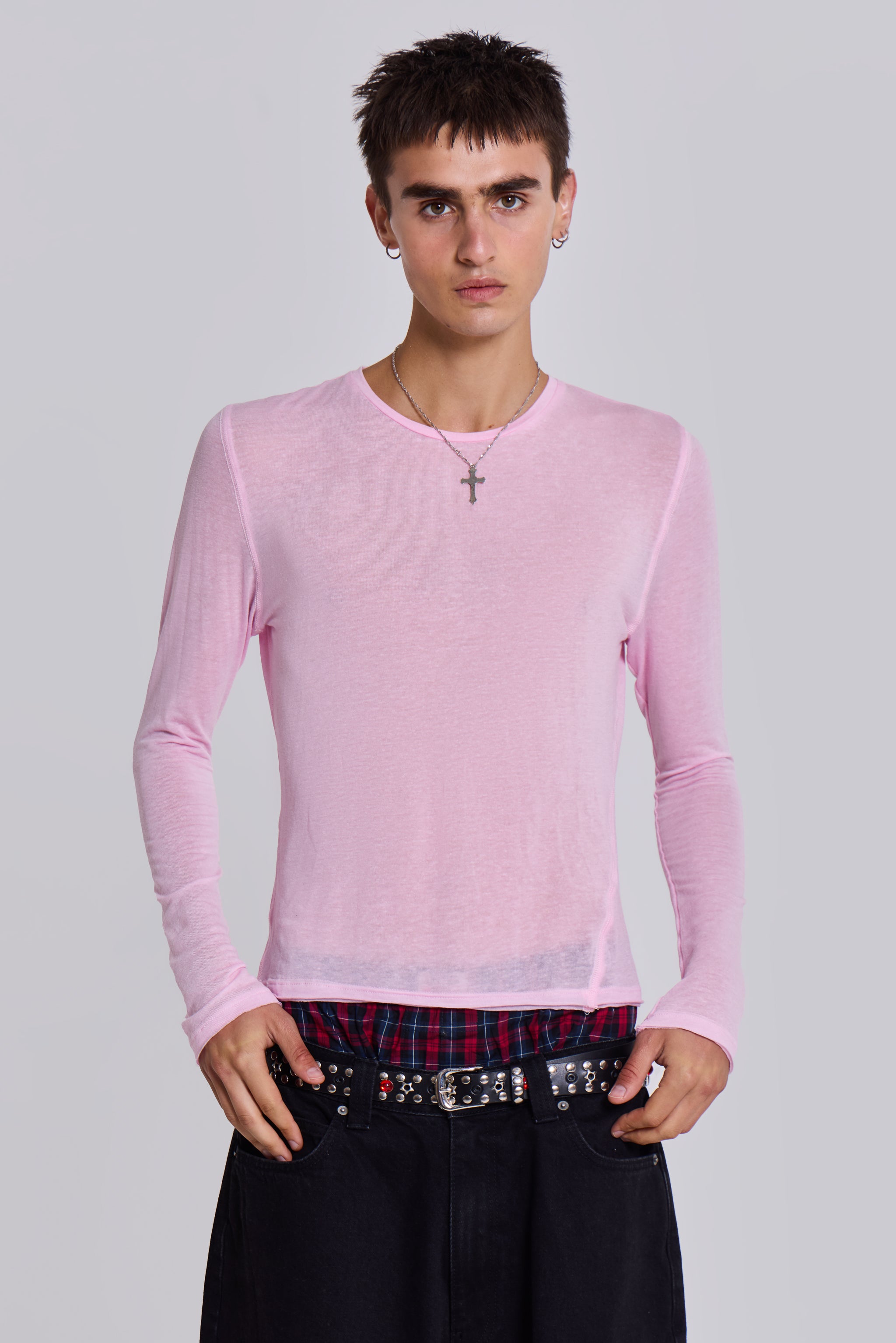 Pink Mist Long Sleeve Top