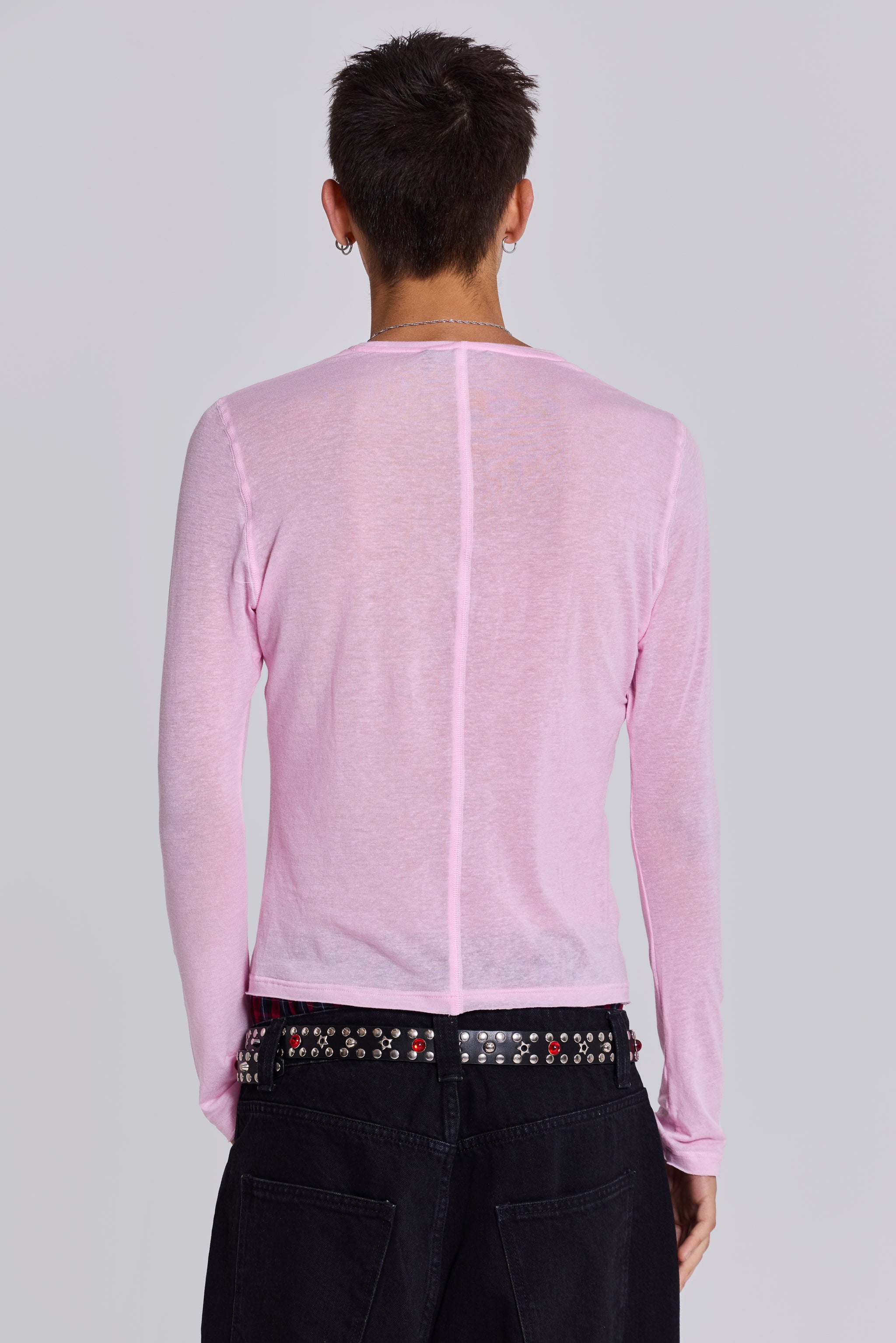 Pink Mist Long Sleeve Top