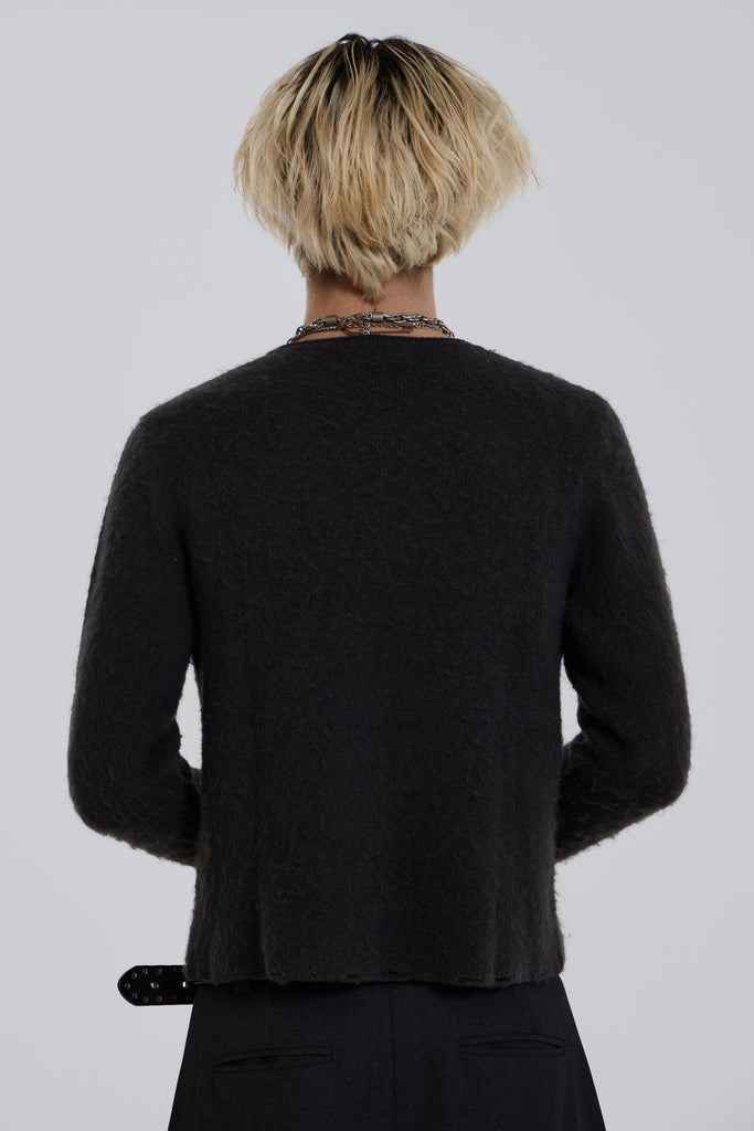 Brushed Knit with Cross Intarsia | Jaded London
