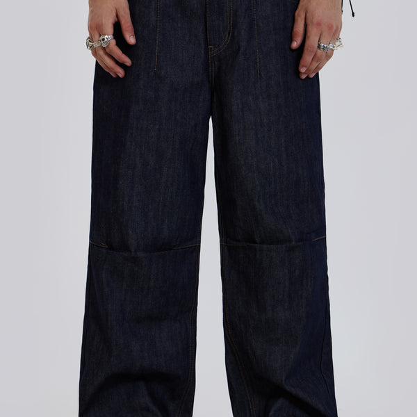 Raw Denim Razor Jeans | Jaded London