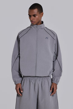 Solar Vapor Tracksuit Top - XS / Grey