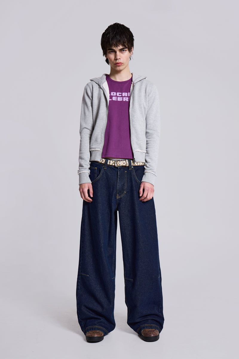 Indigo Low Rise Colossus Baggy Jeans