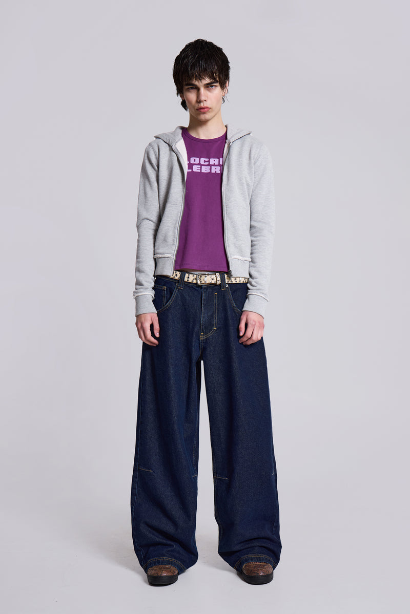 Loose Jeans - Purple - Men