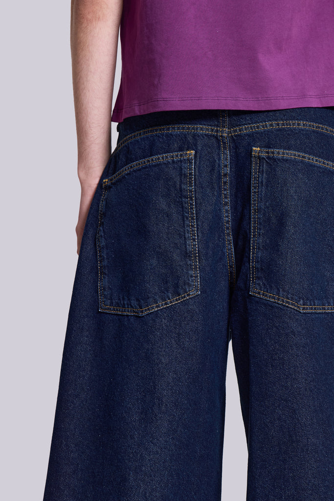 Indigo Low Rise Colossus Baggy Jeans