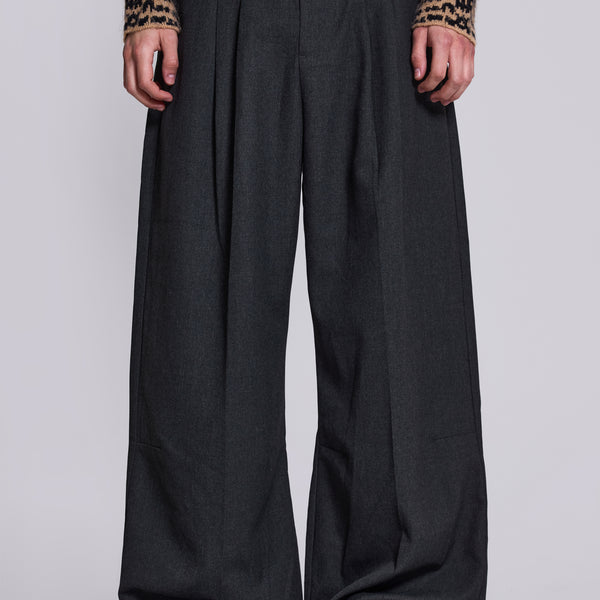 Goliath Dark Grey Suit Pant | Jaded London