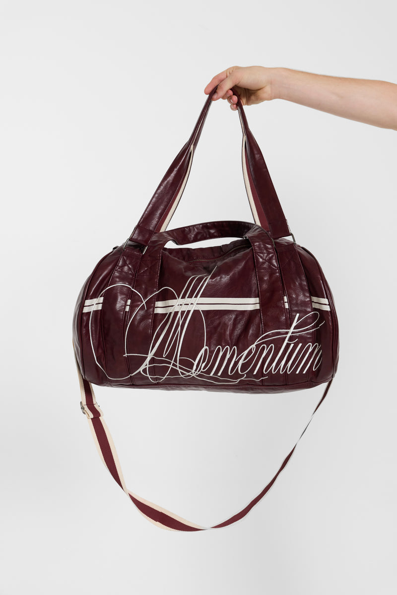 Momentum Red Duffel Bag