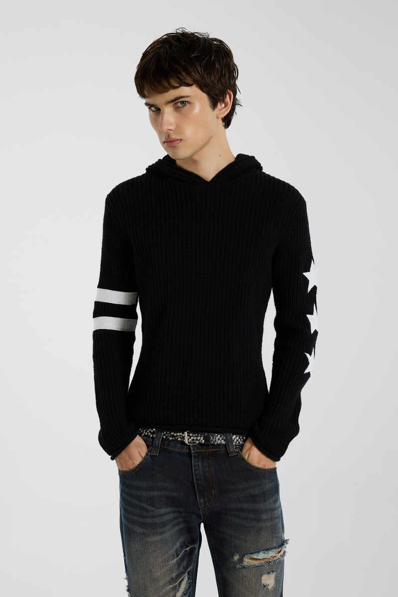 Stars and Stripe Applique Dornan Knit