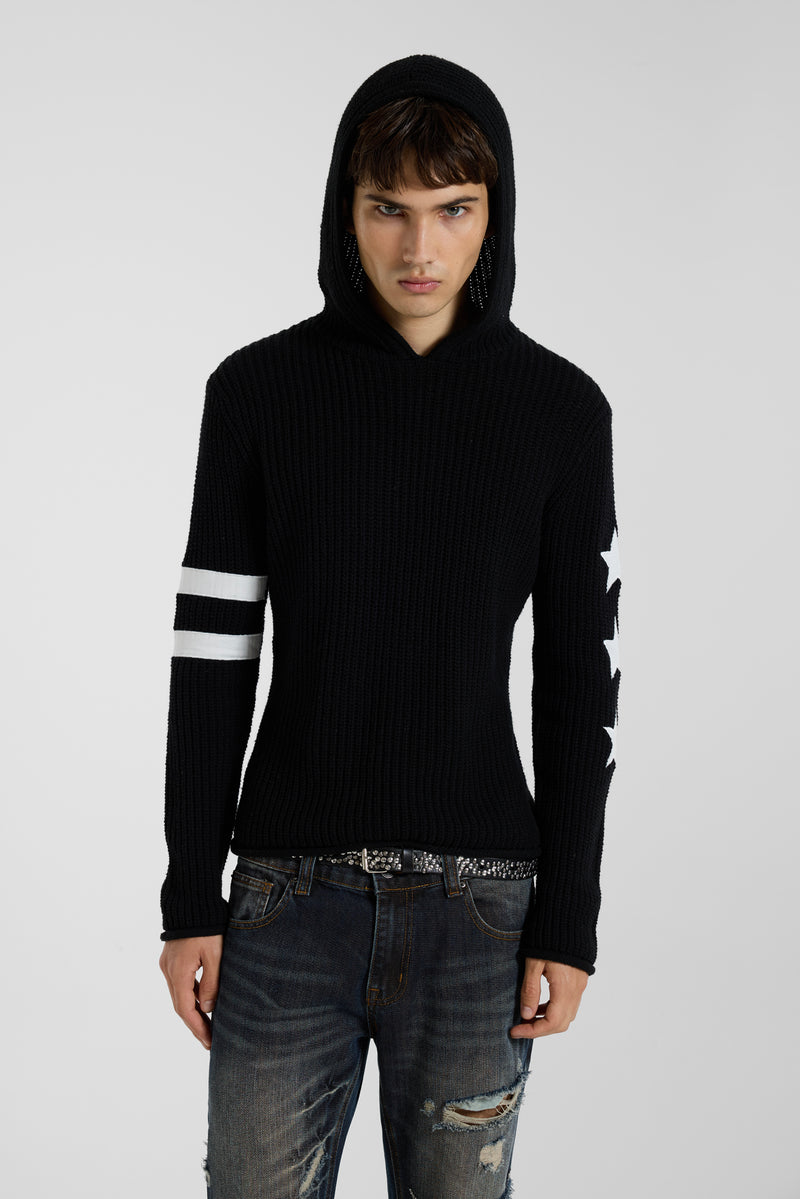 Stars and Stripe Applique Dornan Knit
