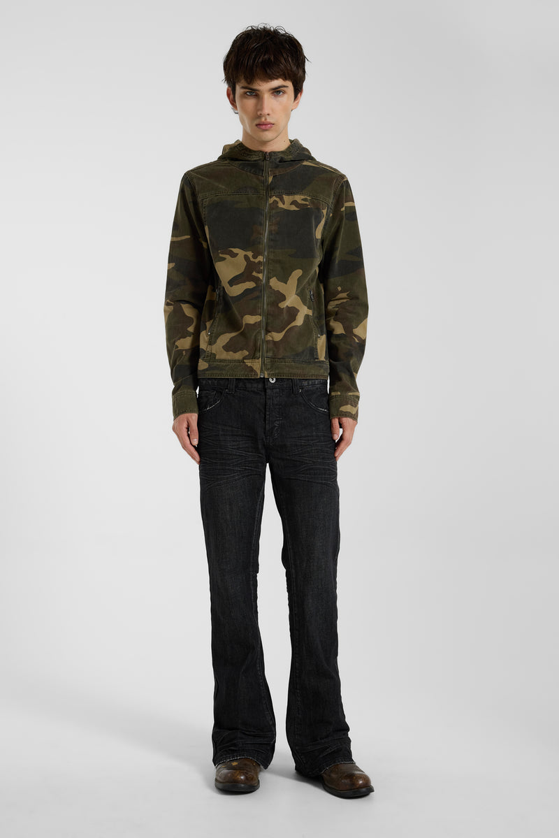 Camo Bedrock Hooded Jacket