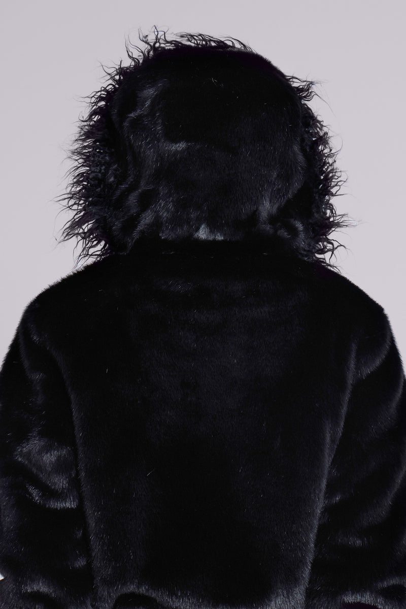 Raven Faux Fur Jacket