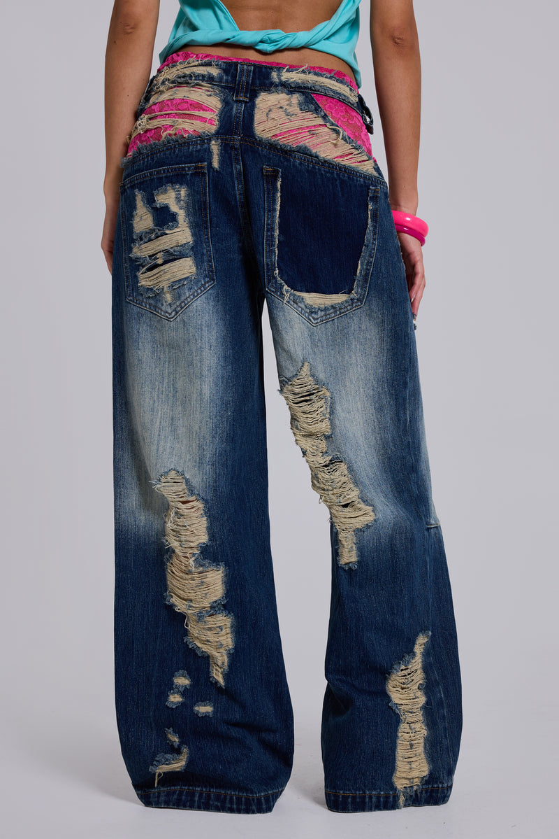 Tattered Colossus Jeans – view 8