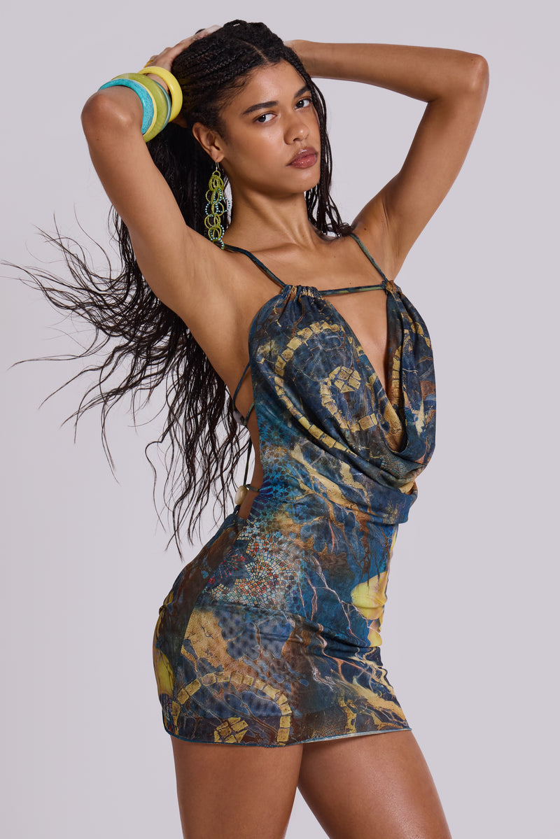 Luiza Mesh Beaded Backless Mini Dress | Jaded London | Lucia Luiza Mesh Beaded Backless Mini Dress | Jaded London | Lucia