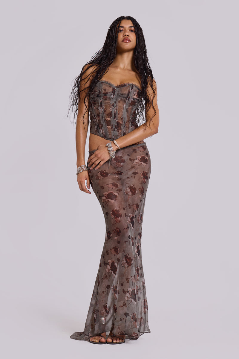 Cibele Chiffon Maxi Skirt