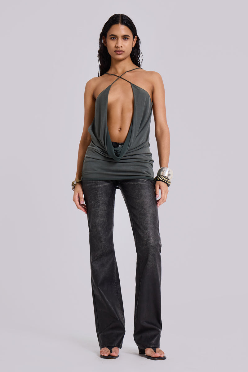 Selma Backless Draped Mini Dress | Jaded London | Clothing Selma Backless Draped Mini Dress | Jaded London | Clothing
