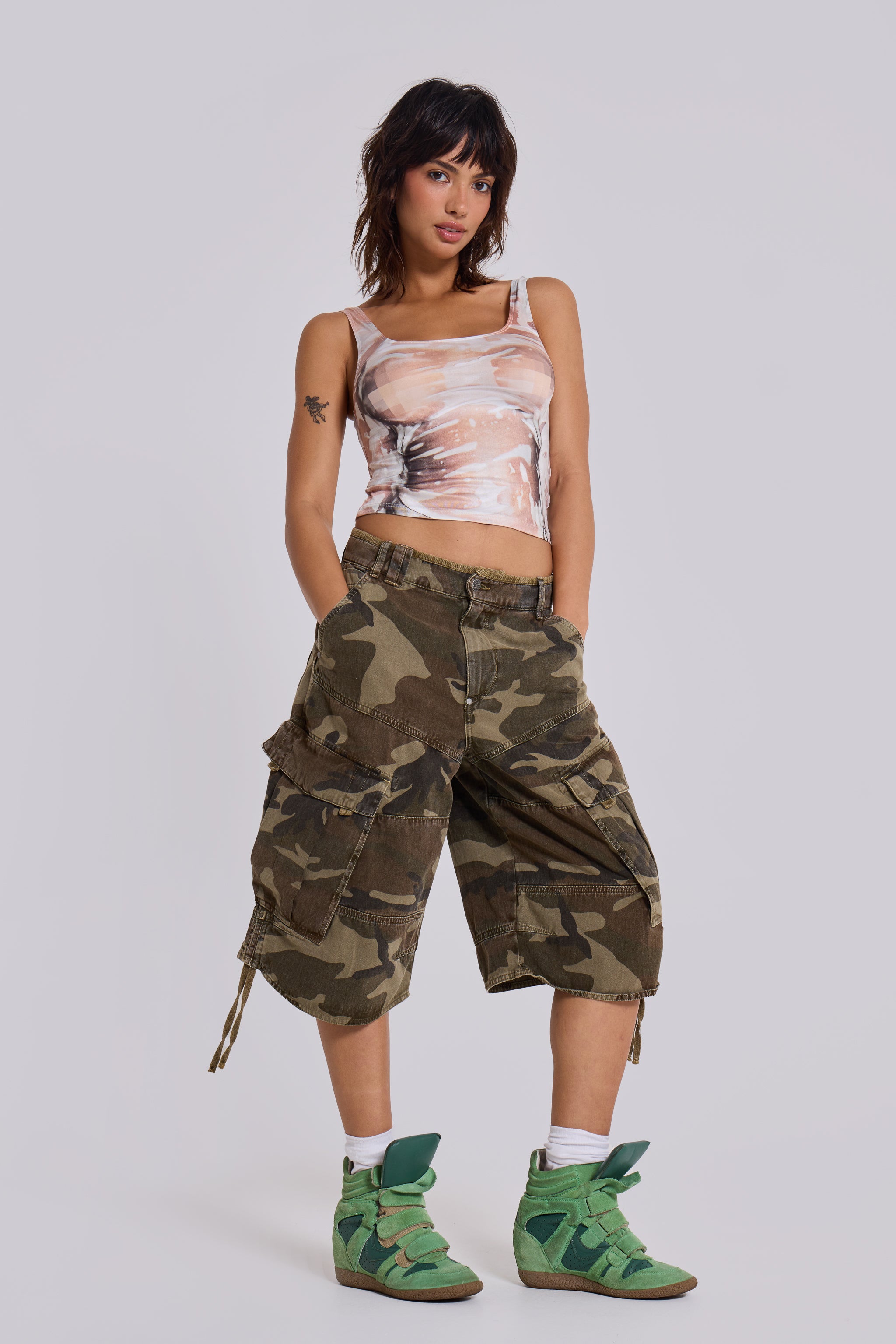 Cadet Camo Shorts