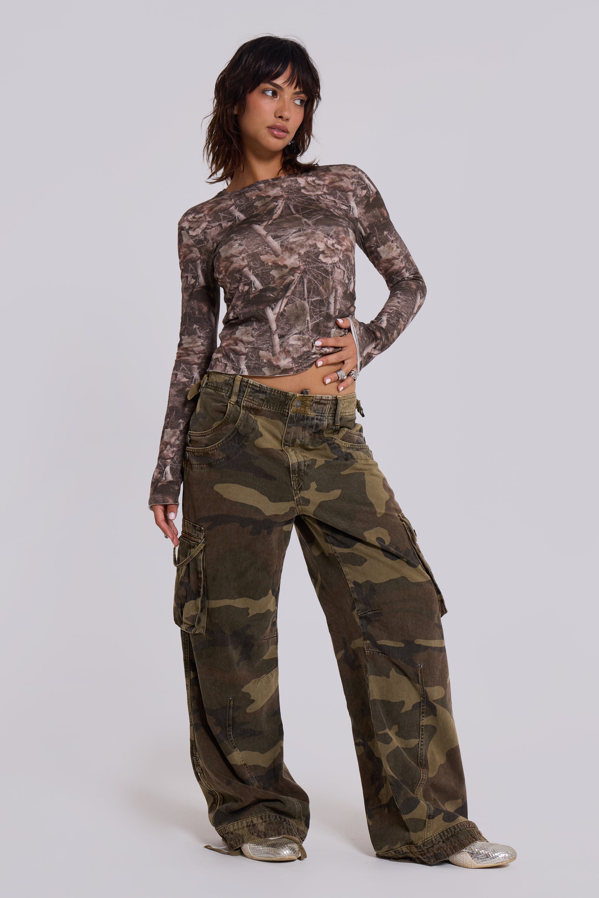 Shop Woodland Long Sleeve | Jaded London | Clothing