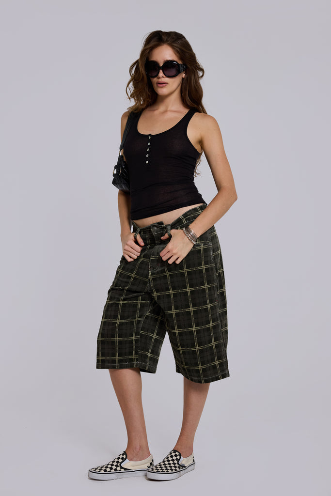 Shop Brooklyn Cord Jumbo Jorts | Jaded London | Clothing