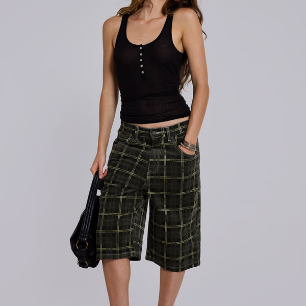 Shop Brooklyn Cord Jumbo Jorts | Jaded London | Clothing