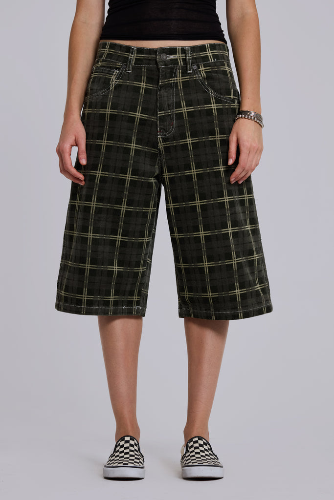 Shop Brooklyn Cord Jumbo Jorts | Jaded London | Clothing