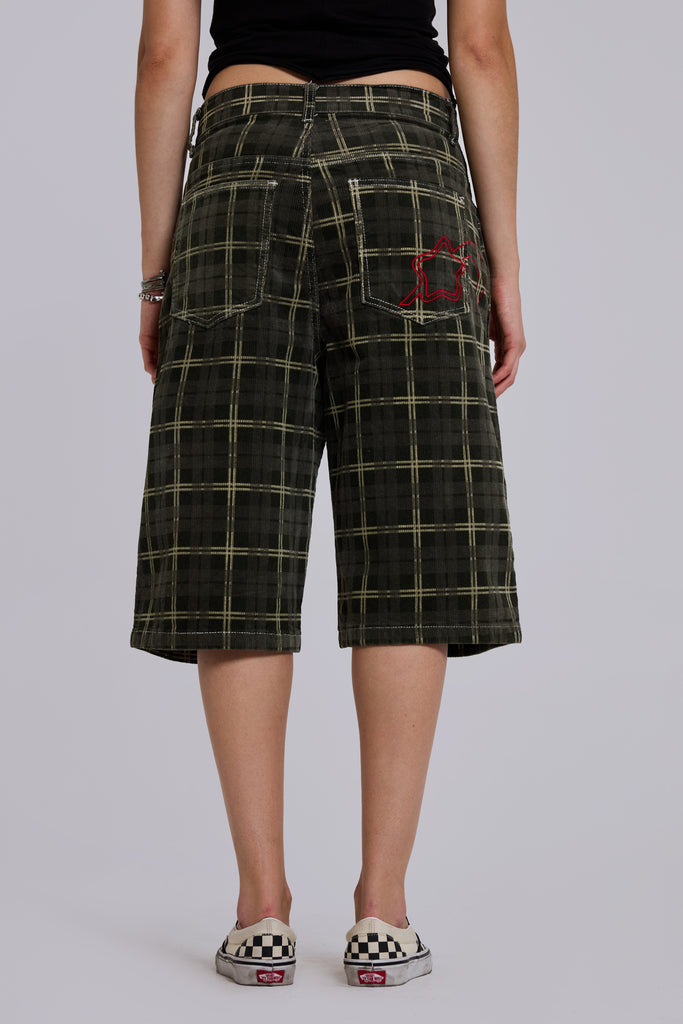 Shop Brooklyn Cord Jumbo Jorts | Jaded London | Clothing