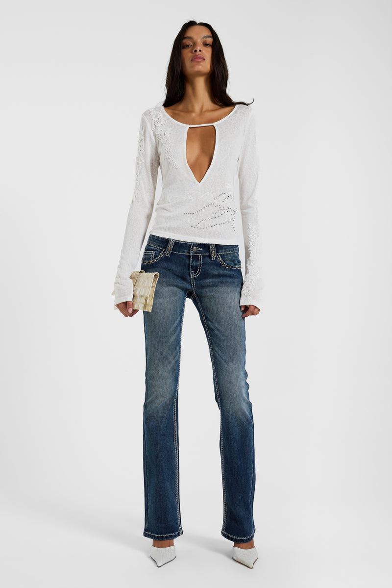 Sevin Embroidered Top