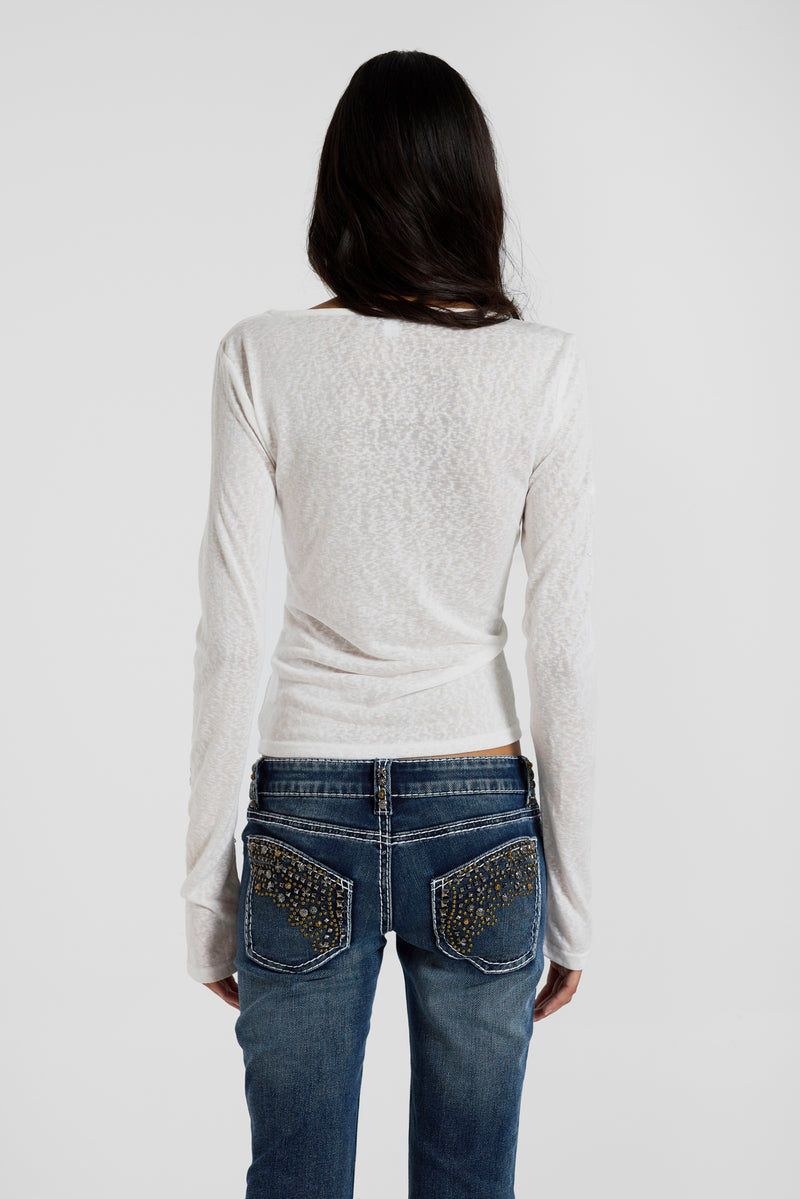 Sevin Embroidered Top