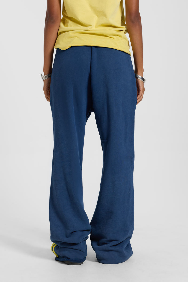 13 Stripe Bootcut Jogger in Navy