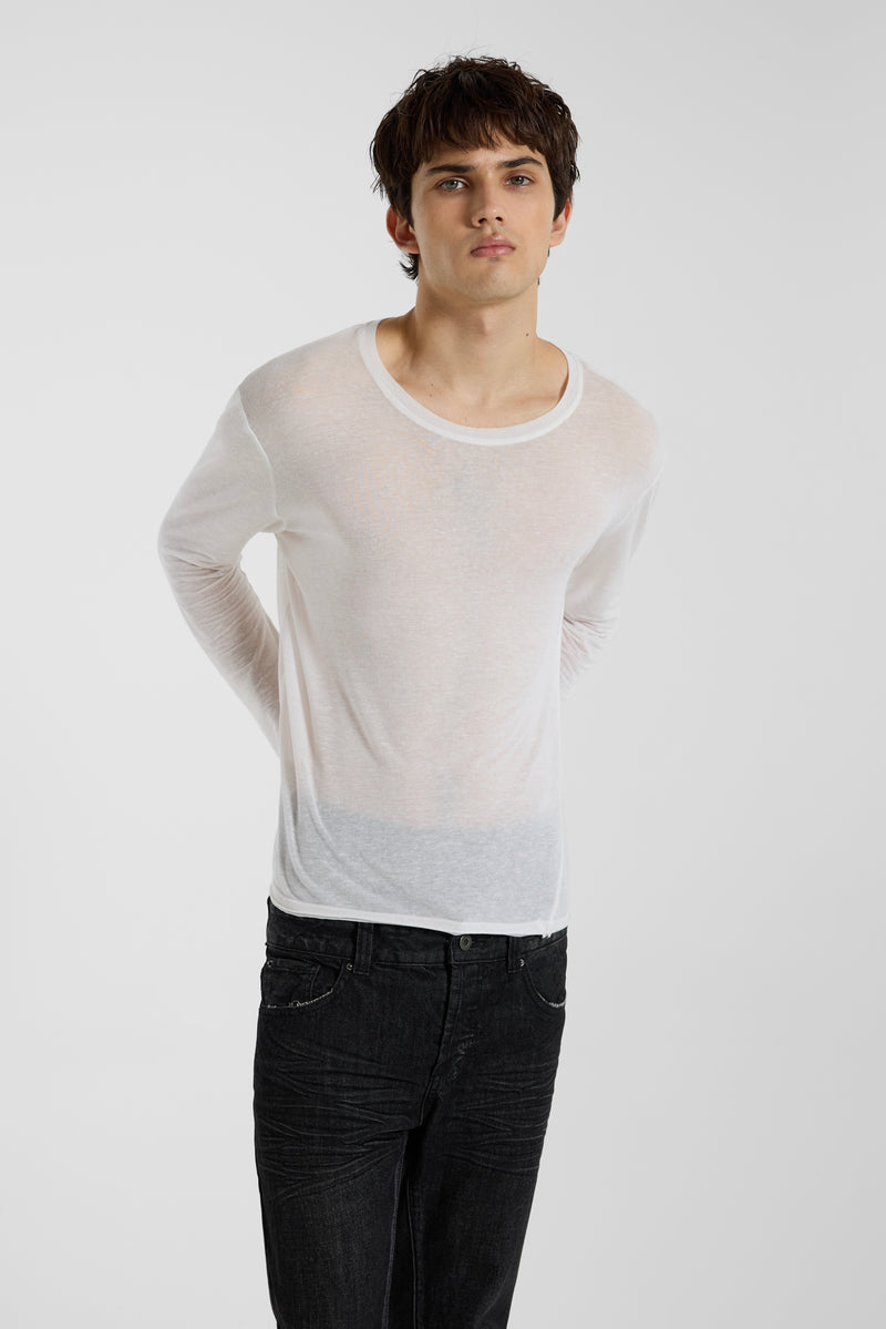 White Mist Long Sleeve Top – view 4