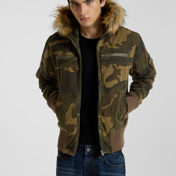 Marshal Camo Jacket | Jaded London | Clothing