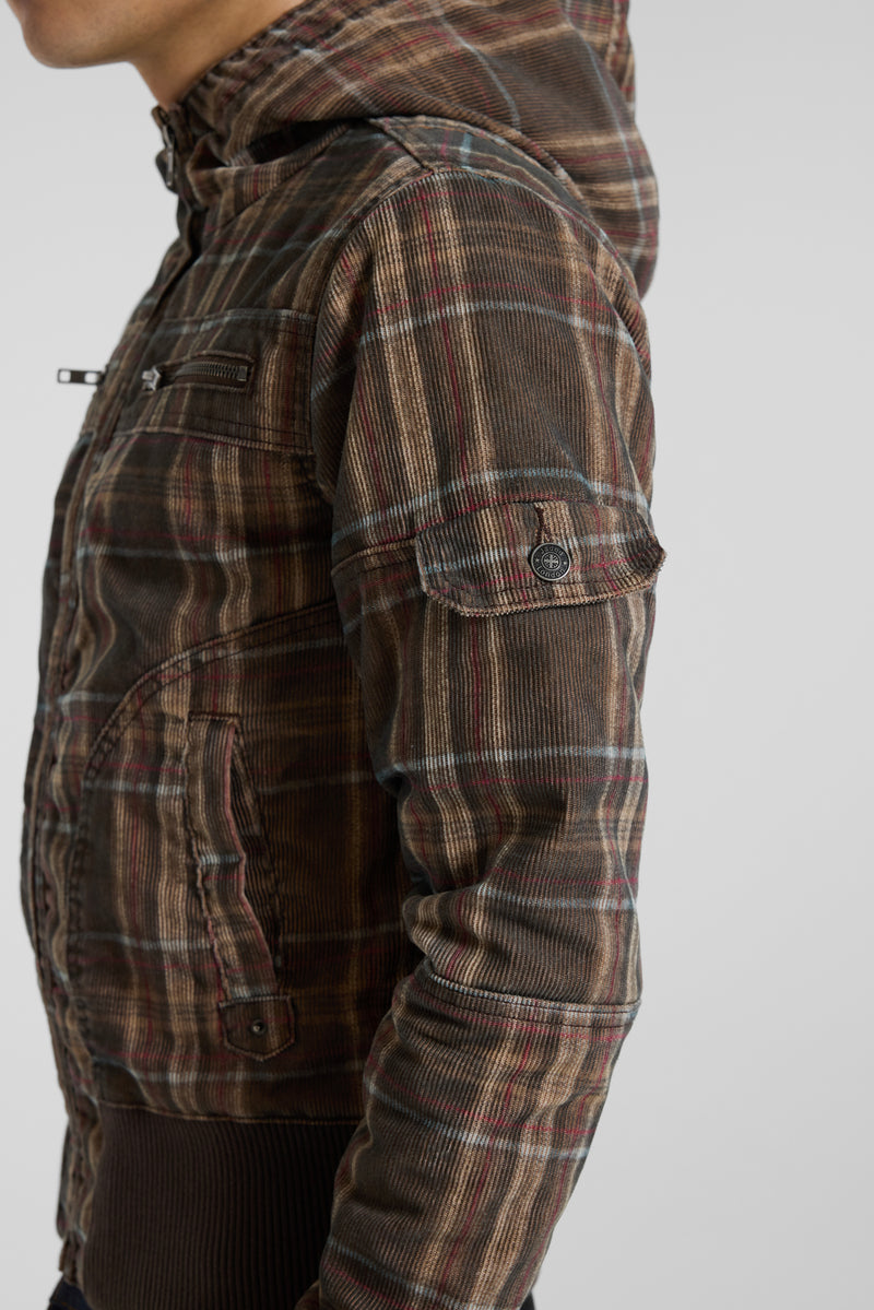 Brown Cord Marshal Jacket – view 22