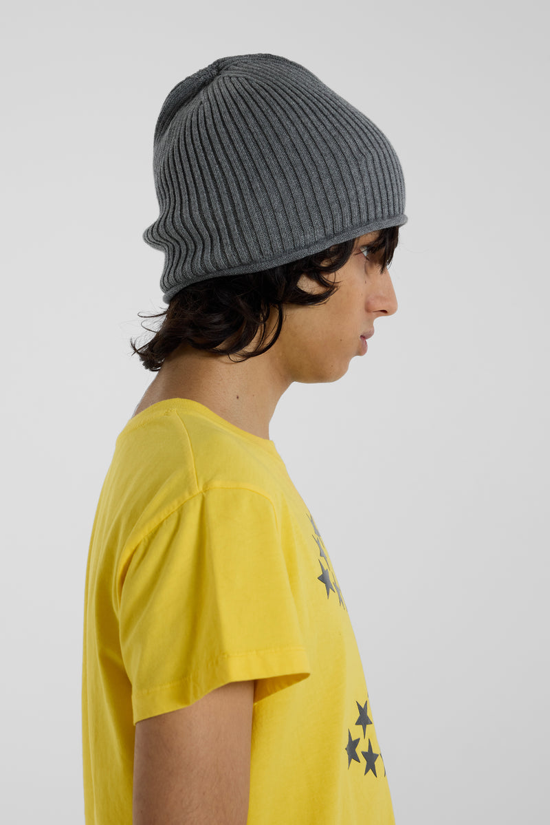 Slouchy Drummer Knit Beanie - JMA6760_F4