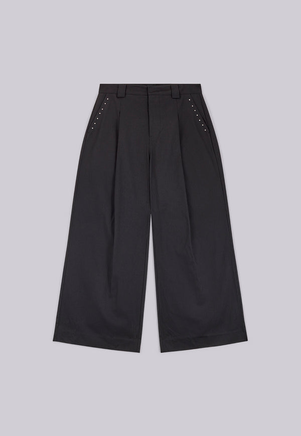 Studded Black Goliath Suit Pants