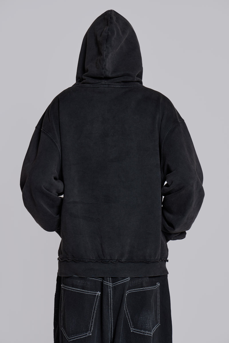 Open Casting Black Hoodie