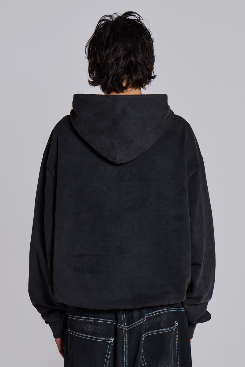 Open Casting Black Hoodie