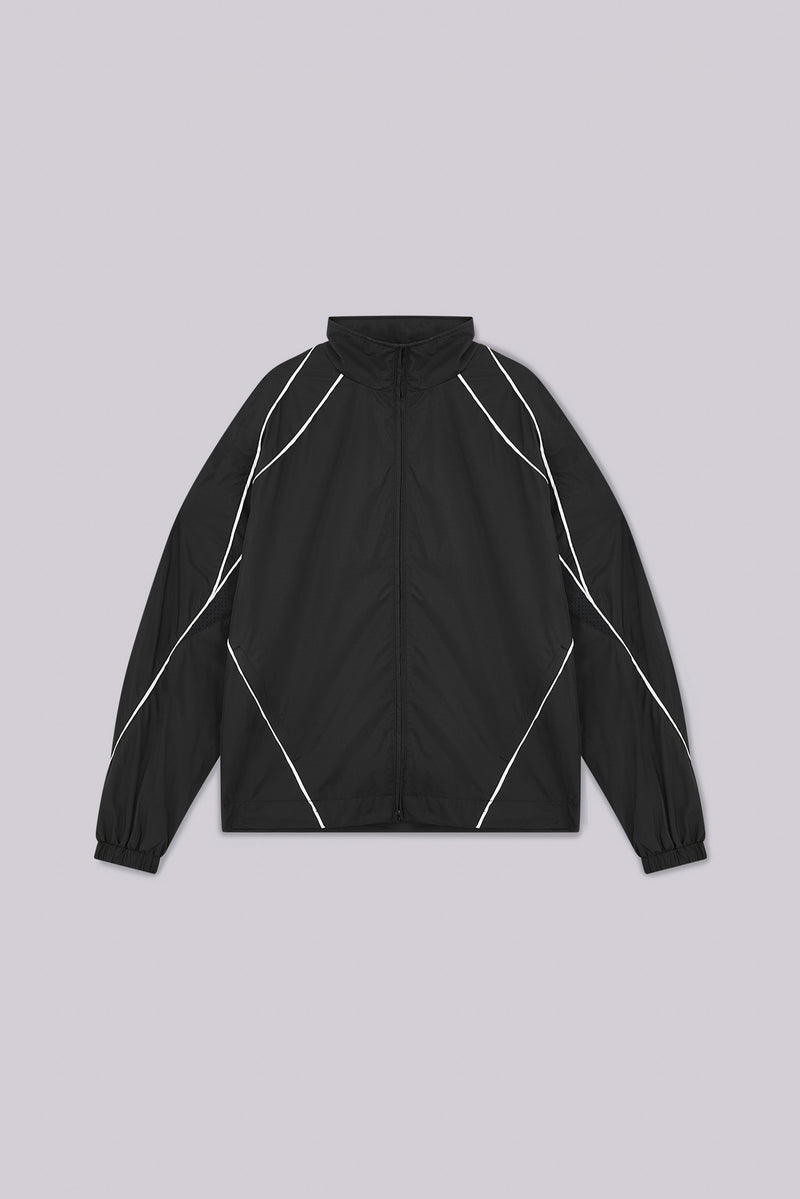 Black Vapor Tracksuit Top