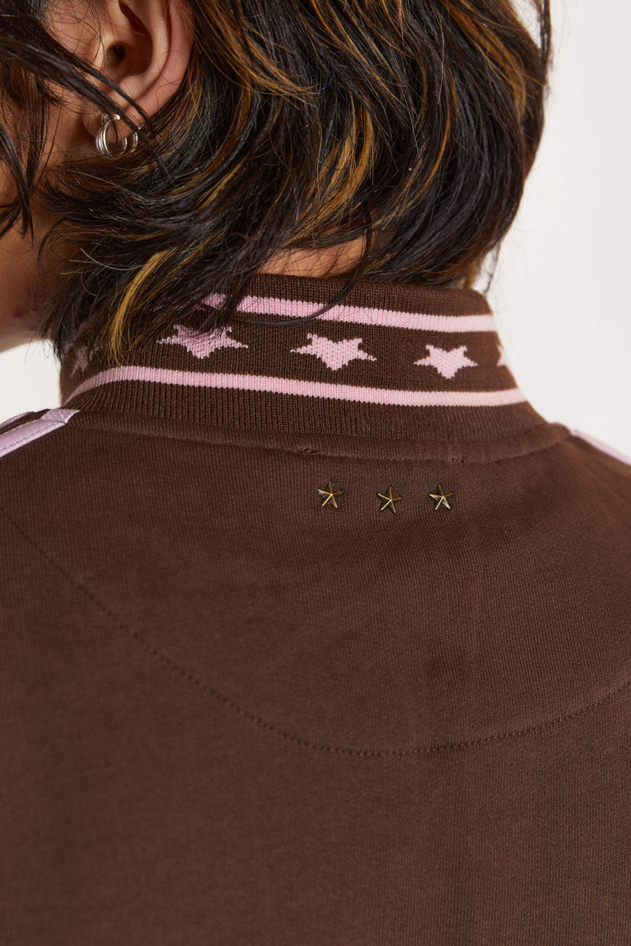 Brown & Pink Tracktop | Jaded London