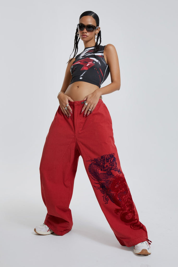 Buy Red Track Pants for Girls by KG FRENDZ Online  Ajiocom