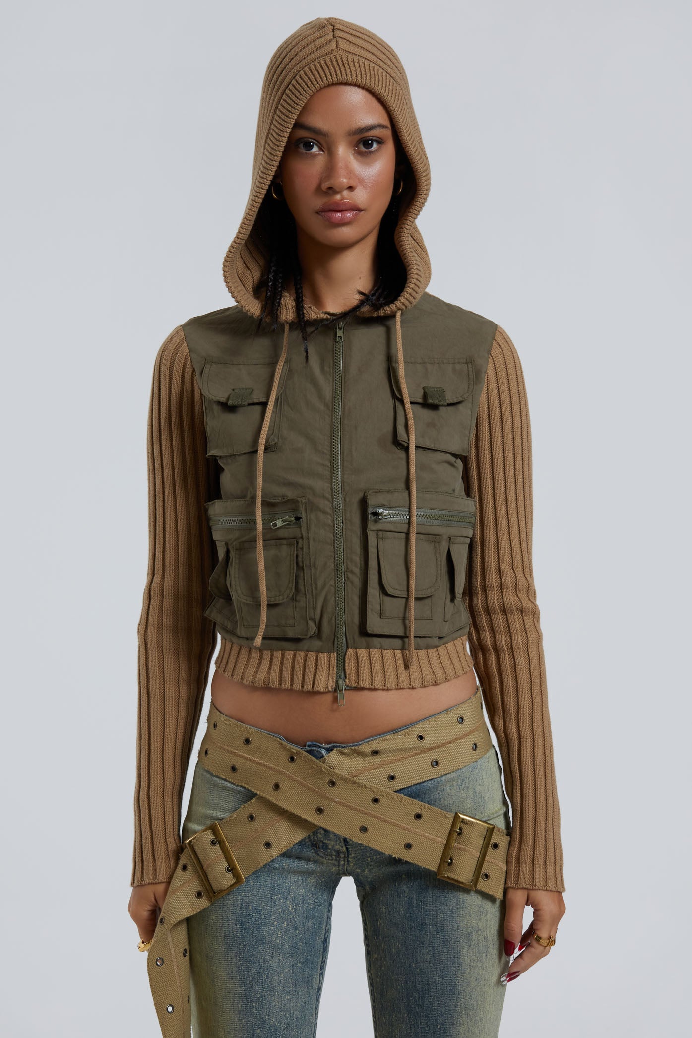Raw Cargo Jacket