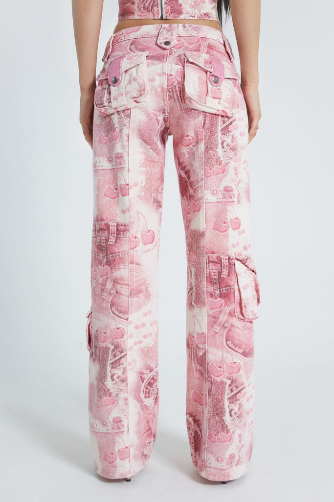 PINK CARGO PANTS – London Charles Boutique