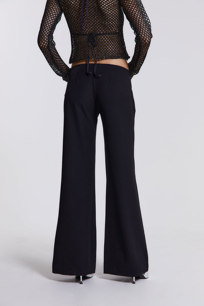 Buy Peach Trousers & Pants for Women by Y-LONDON Online | Ajio.com