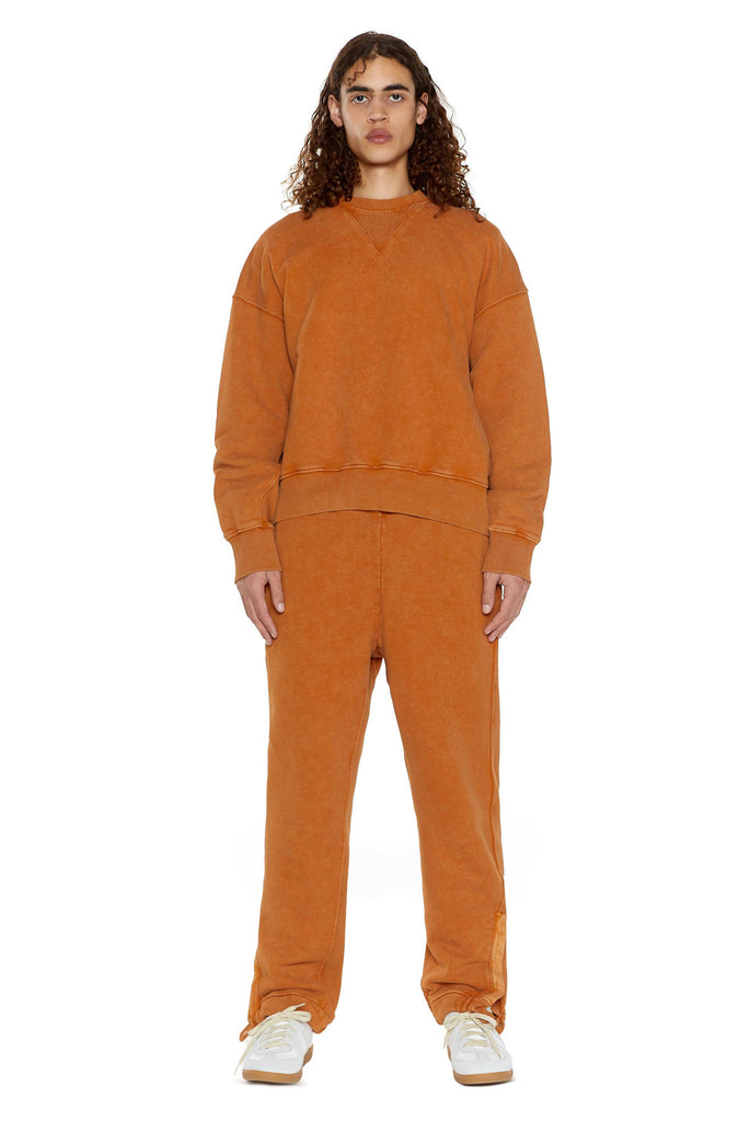 NTRLS Rust Orange Crew Neck Sweatshirt